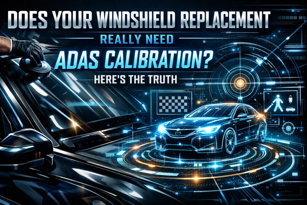 Does Your Windshield Replacement Really Need ADAS Calibration? adas main hero image