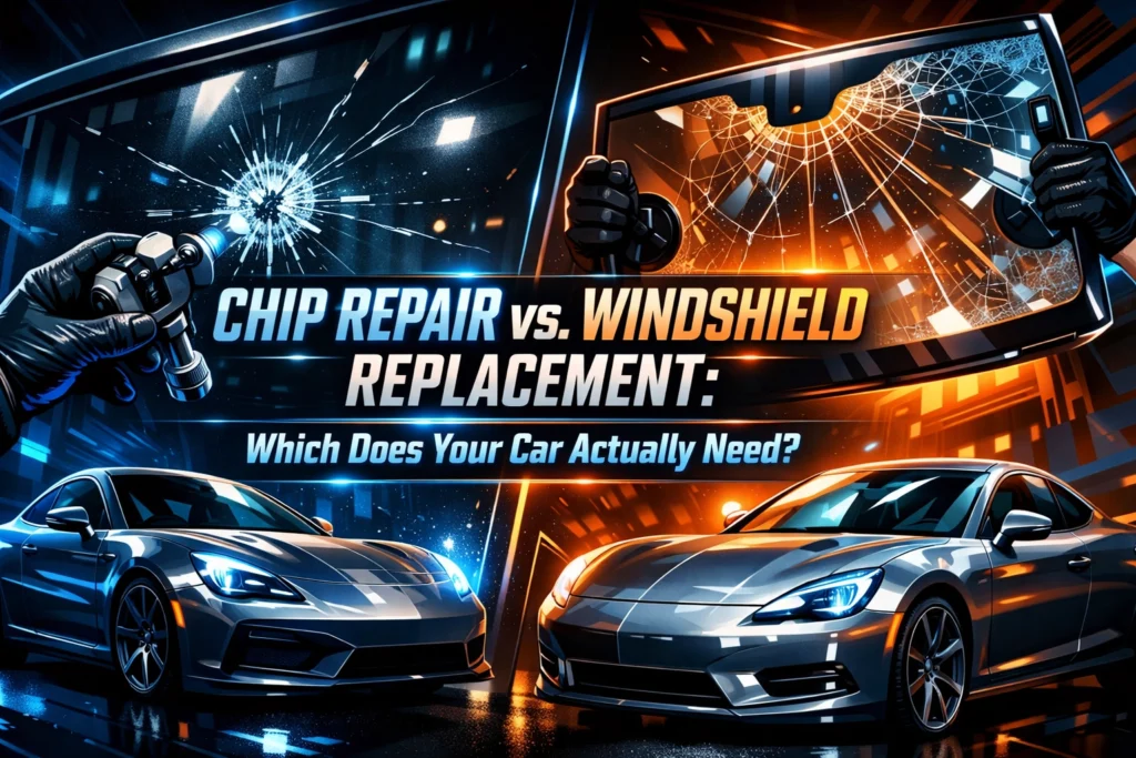 Chip Repair vs. Windshield Replacement? repir vs replace