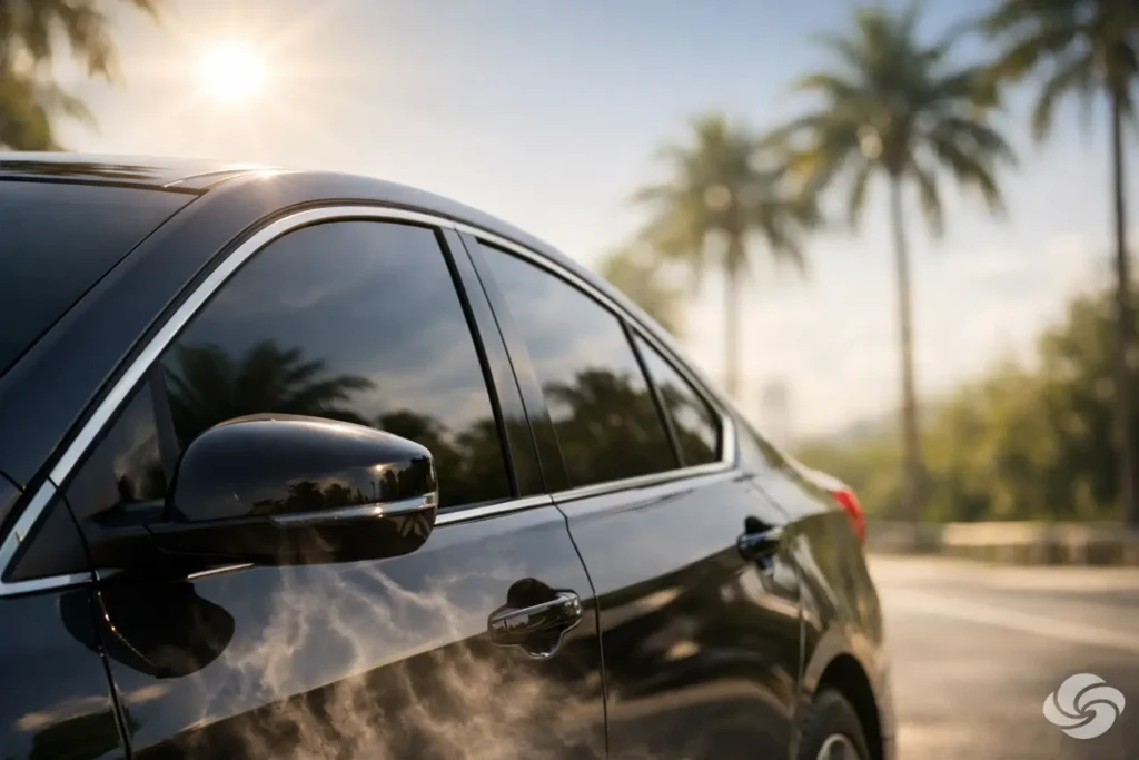 How Car Tint Reduces Heat in Summer
