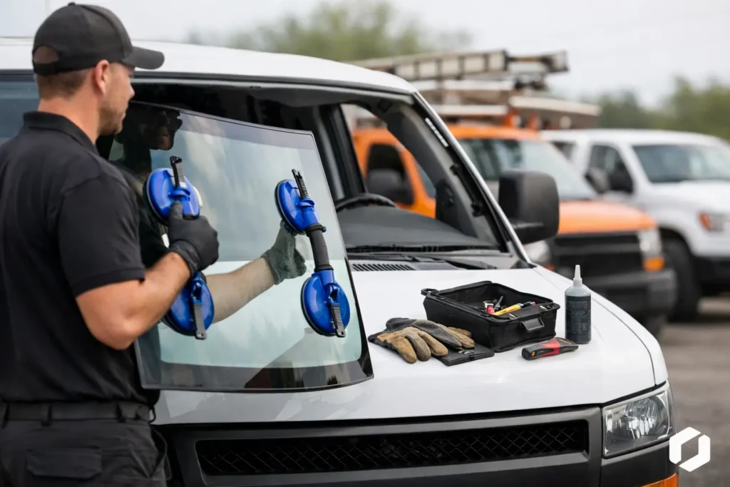Onsite Auto Glass for Work Vehicles Onsite Auto Glass for Work Vehicles