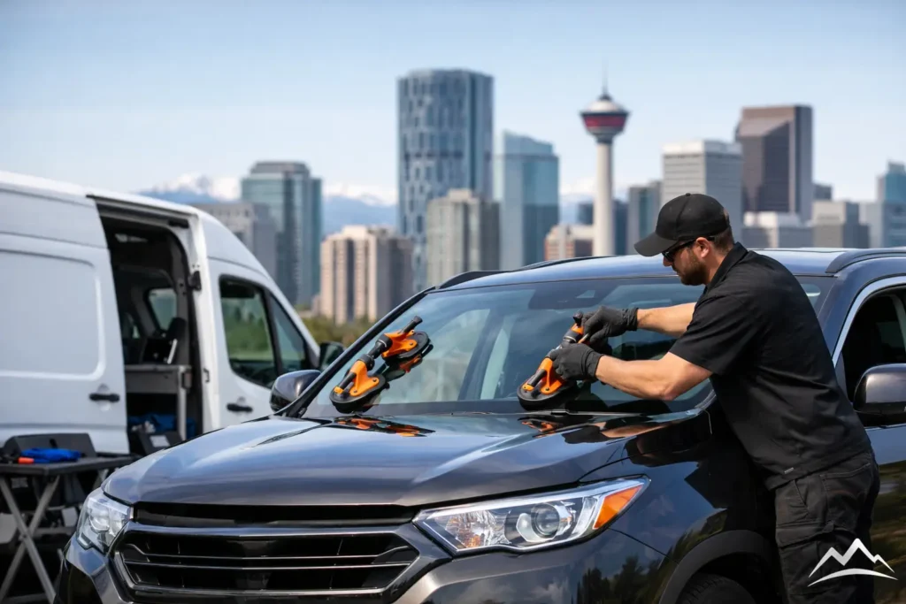 Mobile Glass Shop Comparison for Busy Calgary Drivers