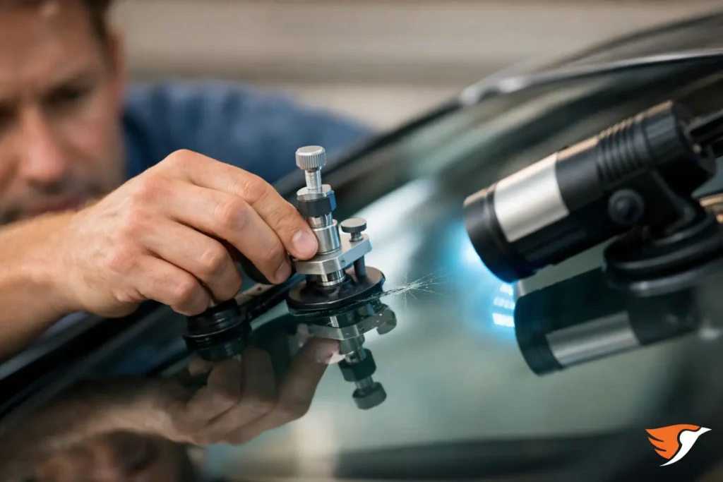 Windshield Chip Repair Crossfield Done Right